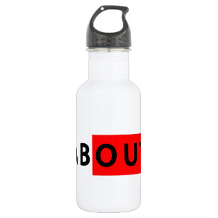 Botella De Agua Salida y Acerca de
