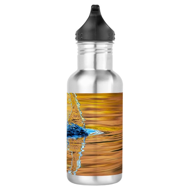Botella De Agua Salpicar en una tarde de otoño (Derecha)