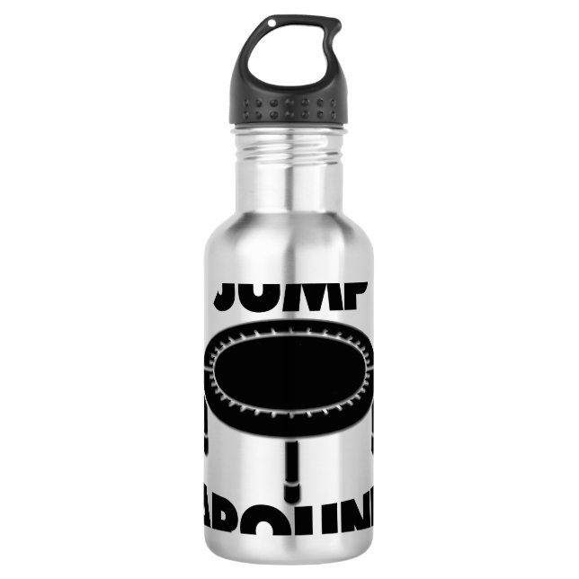 Botella De Agua Salte alrededor del trampolín (Anverso)