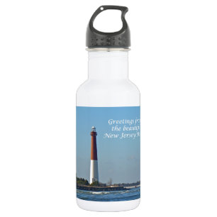 Botella De Agua Saludos desde Nueva Jersey - Barnegat Light