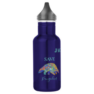 Botella De Agua Salvar Pangolines Personalizado