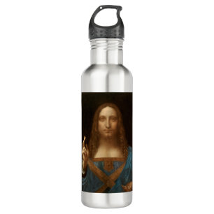 Botella De Agua Salvator Mundi (Salvador del Mundo) (da Vinci)
