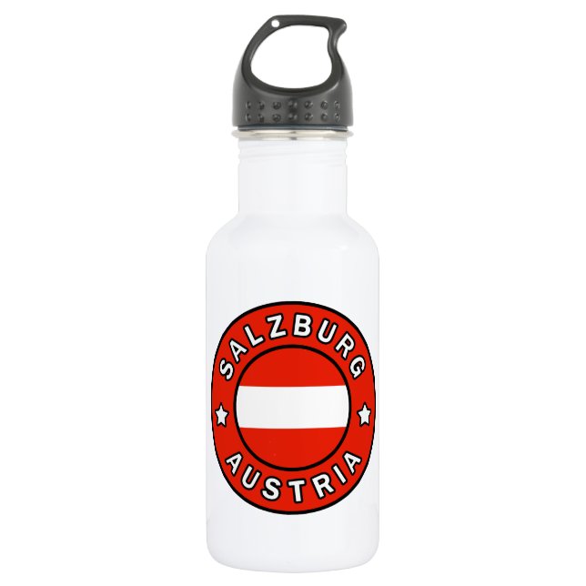 Botella De Agua Salzburgo Austria (Anverso)