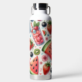 BOTELLA DE AGUA SANDÍA FRESAS ARÁNDANOS KIWI