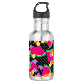 Botella De Agua sandía roja amarilla Lemones tropicales