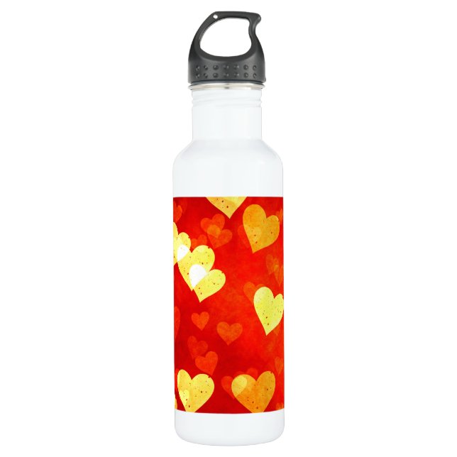 Botella De Agua Sangre de corazones (Anverso)