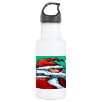 Botella De Agua Santa Claus
