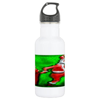 Botella De Agua Santa Claus