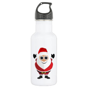Botella De Agua Santa Claus