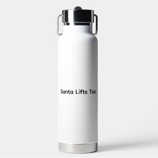 Botella De Agua Santa de Navidad Gimnasio