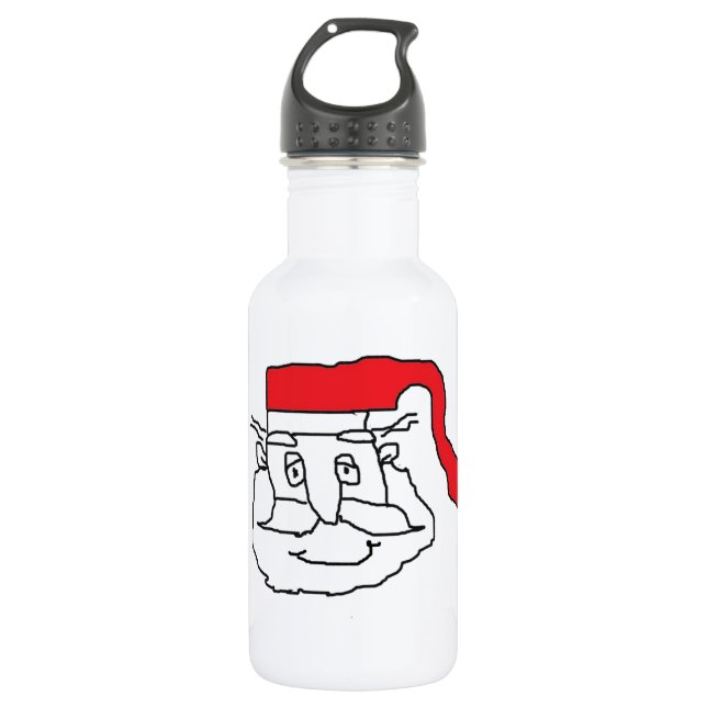 Botella De Agua Santa María (Anverso)
