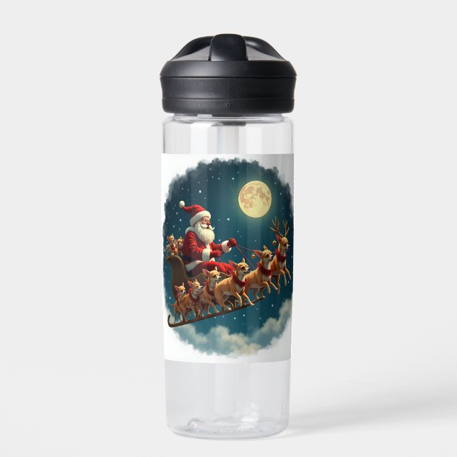 Botella De Agua Santa Y Su Sleigh Expulsado Por La Tripulación De  (Delante)