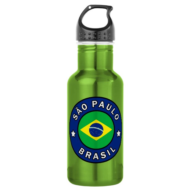 Botella De Agua São Paulo Brasil (Anverso)