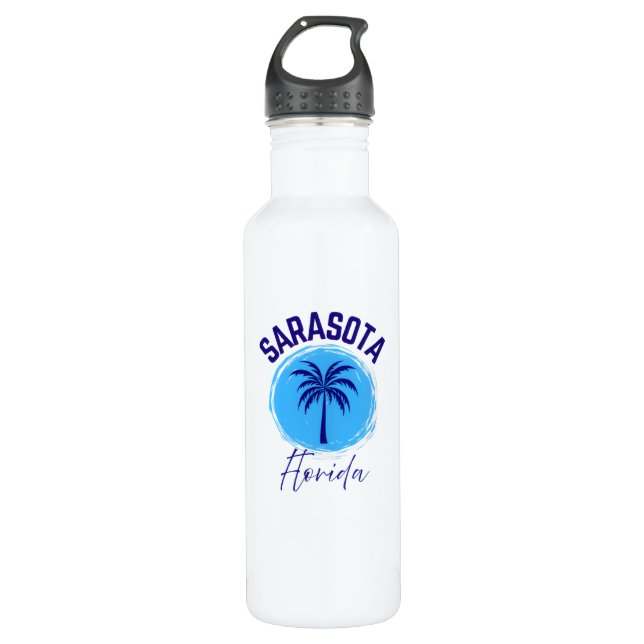 Botella De Agua Sarasota Florida Water Bottle (Anverso)