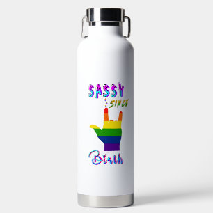 Botella De Agua Sassy desde el nacimiento