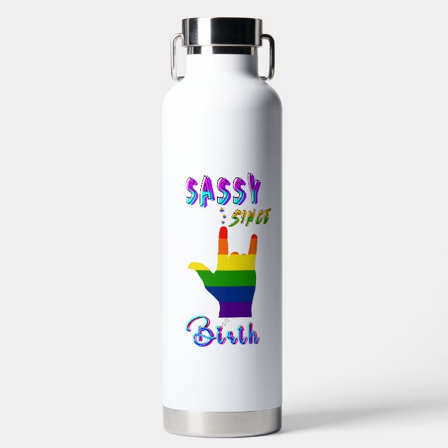 Botella De Agua Sassy desde el nacimiento (Delantero)