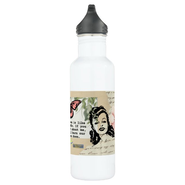 Botella De Agua Sassy funny lover water bottle (Derecha)