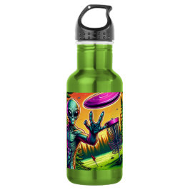 Botella De Agua Saucer de Golf de Disco Volador Extraterrestre