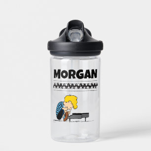 Botella De Agua Schroeder Charlie Brown Music   Añadir su nombre