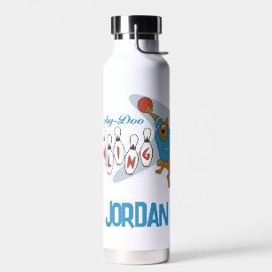 Botella De Agua Scooby-Doo Bowling   Añadir su nombre