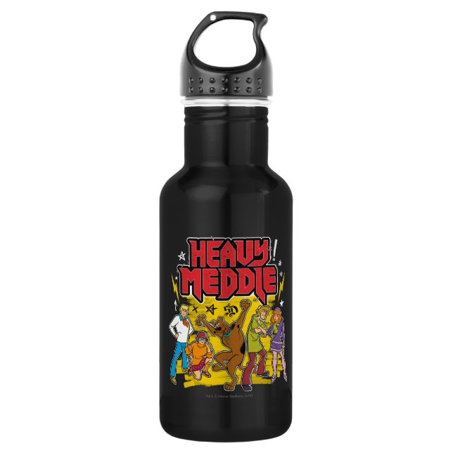 Botella De Agua Scooby-Doo | Gráfico "Heavy Meddle" (Anverso)