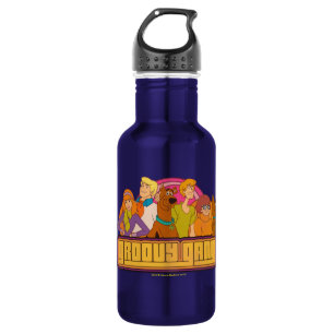 Botella De Agua Scooby-Doo   Gráfico retro Personalizado "Groovy G