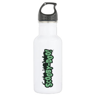 Botella De Agua ¡Scooby-Doo! Logotipo de silueta de monstruos
