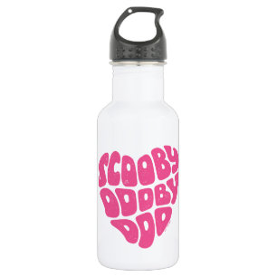 Botella De Agua Scooby Dooby Doo Heart