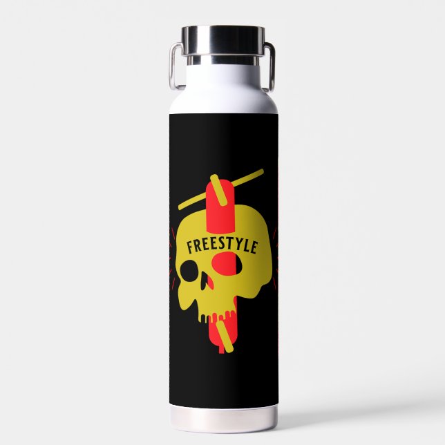 Botella De Agua Scooters estilo libre (Delantero)
