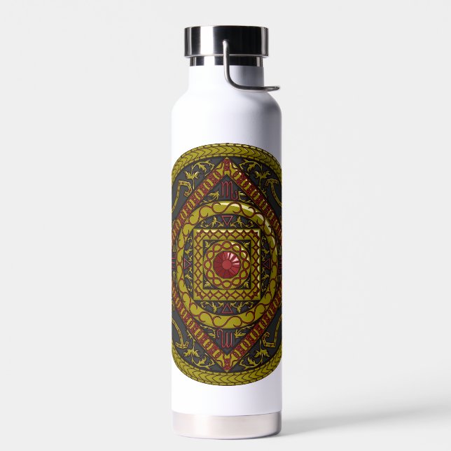 Botella De Agua Scorpio Mandala (Izquierdo)