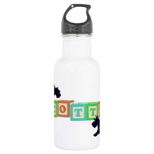 Botella De Agua Scottie Blocks !! (Anverso)