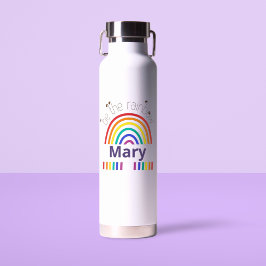 Botella De Agua Sé el arcoiris