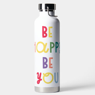 Botella De Agua Sé Feliz