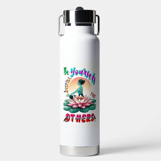 Botella De Agua Sé Que Inspiras A Los Demás (Frente)