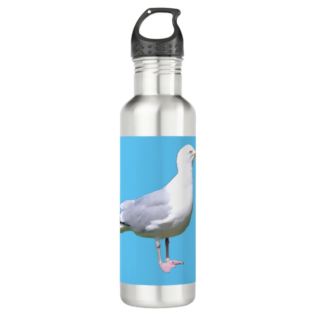 Botella De Agua Seagull Standing (Anverso)
