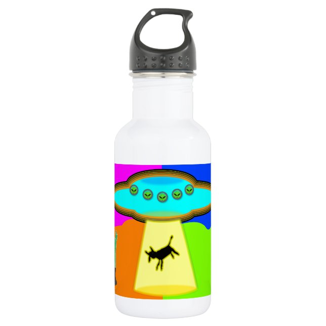 Botella De Agua Secuestro de extranjeros (Anverso)