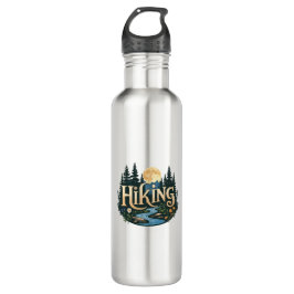 Botella De Agua Seek Adventure Vacaciones acampando en la naturale