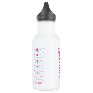 Botella De Agua Seguidor de Agua Motivacional – Hidrátate con Prop