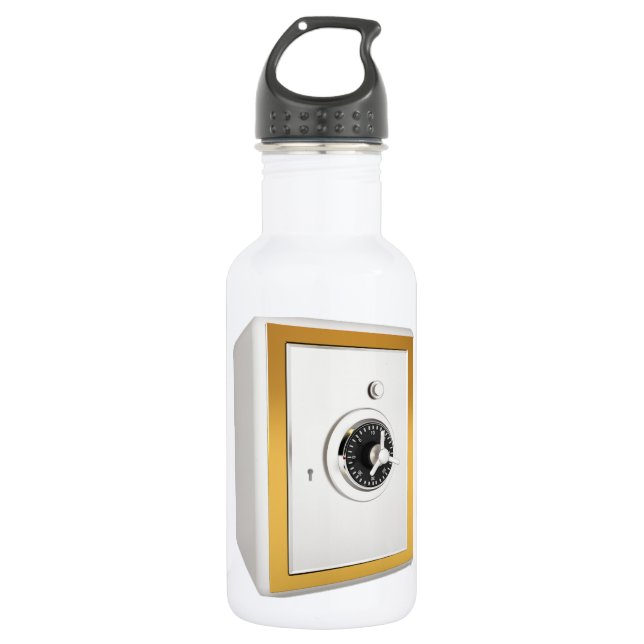 Botella de agua segura bloqueada (Anverso)