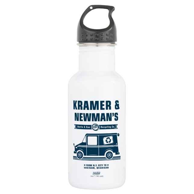Botella De Agua Seinfeld | Kramer & Newman's Recycling Co. (Anverso)