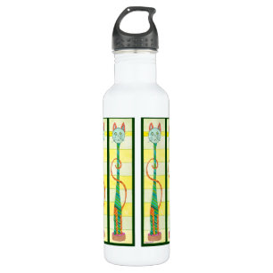 Botella De Agua Seis gatos altos Waterbottle