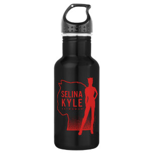Botella De Agua Selina Kyle Catwoman Outline Logo