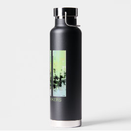 Botella de agua sellada por vacío