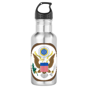Botella De Agua sello grande de EE. UU.