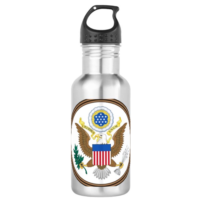 Botella De Agua sello grande de EE. UU. (Anverso)