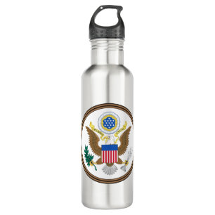 Botella De Agua sello grande de estados unidos