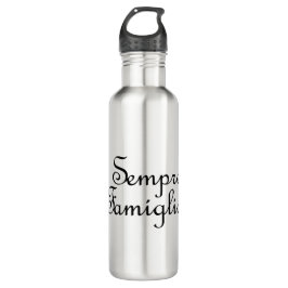 Botella De Agua Sempre familia - italiano - siempre familia