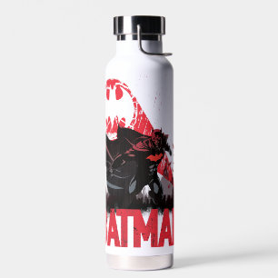 Botella De Agua Señal Batman Crimson Bat