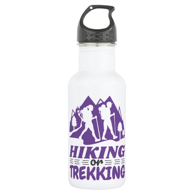 Botella De Agua Senderismo o senderismo (Anverso)