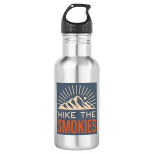 Botella De Agua Senderismo por las montañas humeantes Sunburst